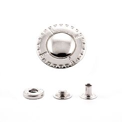 FK0005-11+486 Кнопка пружинный контакт 20 мм, никель