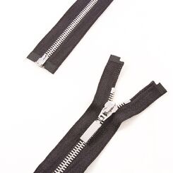 Молния 65 см металлическая тип 5 разъемная, звено-corn шлифованное, серебро сл. 31 серебро,Китай