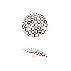 ВР399 Пуговица 31 мм, пластмассовый белый