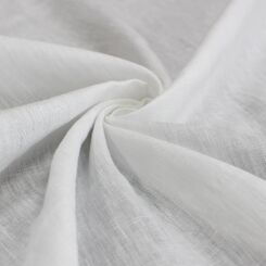  Ткань рубашечно-плательная, шир. 132 см, 100%лён, 115г/м2 из французской пряжи