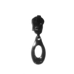 Слайдер 122 галантерейный тип 5 на металл рулонную звено корн шлифованное, ч. никель