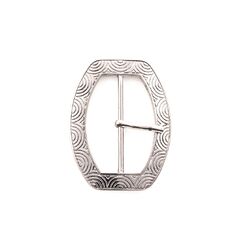 12609 Пряжка 40 мм, ст. серебро