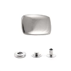 34 L Кнопка краевая пружинный контакт 12х20 мм, никель