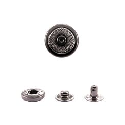 SSQA790+486 Кнопка пружинный контакт 15 мм, черный никель