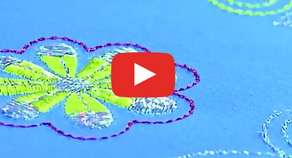 Клеевая бумага для вышивки