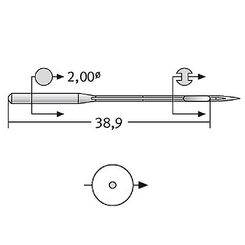 Игла UY 128 GAS SPI (1x100)