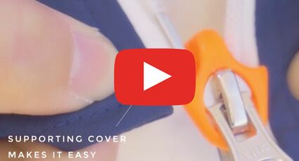 Простой способ застегнуть молнию!