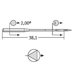 Игла 134-35 D (1х100)