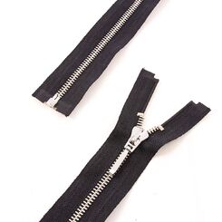 Молния 70 см металлическая тип 5 (VT 10 R) разъемная звено никель сл.114 никель