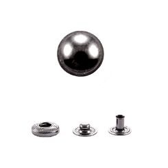 QA4227+486 Кнопка пружинный контакт 15 мм, черный никель