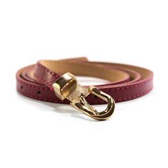 Ремень кожгалантерейный НР-0610, 1,4*116 см, пряжка зеркальное золото HP-038