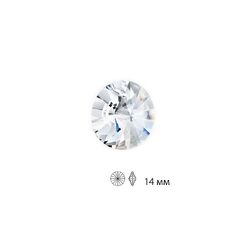 Стразы M.C. Rivoli 1H 14 crystal 14 мм