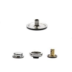 INSB24L501 Кнопка кольцевой контакт 14 мм, никель