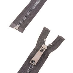 Молния 65 см металлическая тип 5, разъемная, слайдер HH-1493 ч.никель