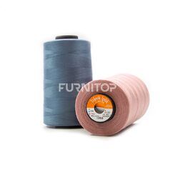 Нитки штапельные ЛШ, Ассист  № 120, 28 текс, ПЭ, 5000 м, цветные, Teknik Iplik