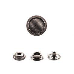 XQX9656K32+406 Кнопка кольцевой контакт 15 мм, черный никель