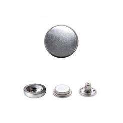 SSQB0080+SPSS501 Кнопка кольцевой контакт  15 мм никель