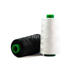 Нитки армированные ЛЛ, Артин № 120, 28 текс, ПЭ/ПЭ, 5000 м, белые, Ariadna (Ариадна)