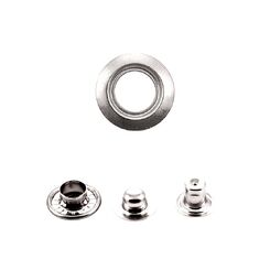 QA170+108 Кнопка кольцевой контакт 16 мм, никель