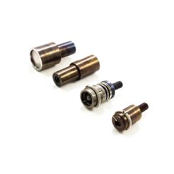 QA1056+486 Комплект матриц для кнопки пружинный контакт  12,5 мм (1 место 4 детали)