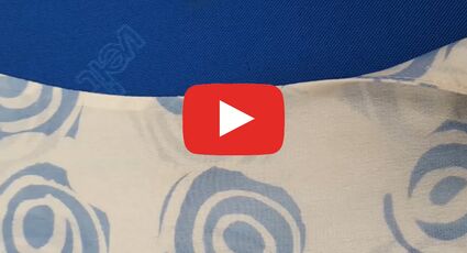 Лента усиленная нитью для блуз и платьев