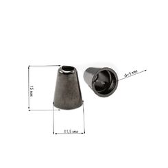 71 Наконечник 11,5х15мм, пластмассовый 