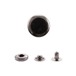 SSB20L+SS486 Кнопка пружинный контакт 12,5 мм, черный никель