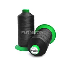 Нитки для кожи, обуви Титан № 40, 90 текс, ПЭ, 1000 м, черные, Ariadna