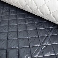 Стеганая курточная ткань W318 + с утеплителем HOOPON Soft 200г/м2, рисунок ромб 10х10 см L50