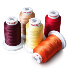 Нитки Котти 30, 3000 м, цветные