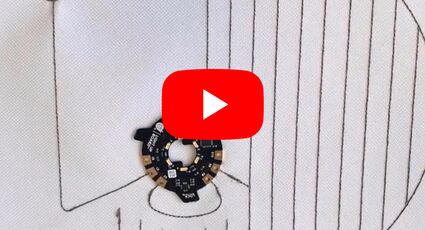 Silver-tech, нитка проводящая электричество