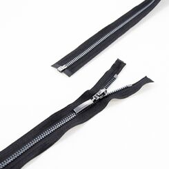 Молния 75 см мeталлическая тип 5, разъемная, слайдер W0150, звено корн ч.никель