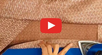 Лента для крепления низа изделия в один этап