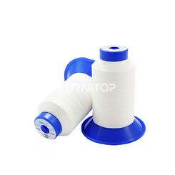 Нитки эластичные СабаФлекс №120, 27 текс, ПТТ, 1500 м, цветные, Amann