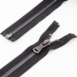 Молния 75 см мeталлическая тип 8, разъемная, слайдер EH-008C, звено корн ч. никель