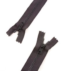 Молния 55 см трактор тип 5, неразъемная, слайдер DA E огнеупорная