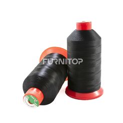 Нитки для кожи, обуви Филтекс № 20-420 D/3, 165 текс, ПЭ, 1500 м, черные