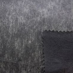 AP1040E Флизелин отрывной, шир.100 L100, 100% ПЭ, черный, 40 г/м² 