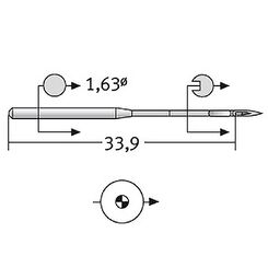 Игла DBXK5 SUK (1x100)
