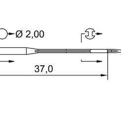 Игла 149x7 SES (1x10)