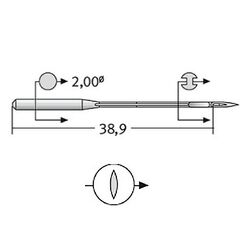 Игла B-63 KN (1x10)