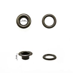 SDO266.003 Люверс 5 мм, антик