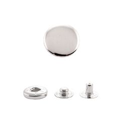 SSB24L+486 Кнопка пружинный контакт 15 мм, никель