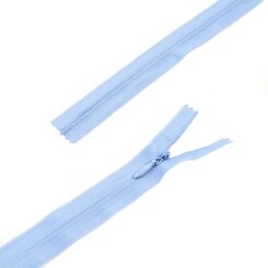 Молния 35 см потайная тип 3, неразъемная, слайдер капелька, нейлоновая лента