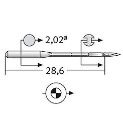 Игла B-27 SKF (1x100)