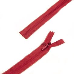 Молния 60 см потайная тип 3, неразъемная, слайдер капелька, нейлоновая лента