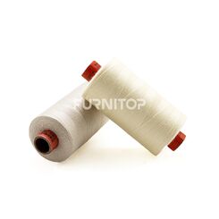 Нитки армированные ЛХ, Разант № 120, 24 текс, ПЭ/Хб, 1000 м, цветные, Amann (Аманн)