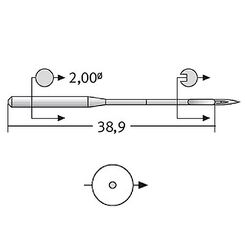 Игла 135x17 SPI (1x100)