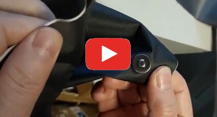 Установка магнитной кнопки