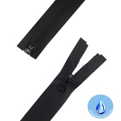 Молния 75 см спираль водоотталкивающая тип 5 (# 7) разъемная звено окрашено сл.стандарт окрашен